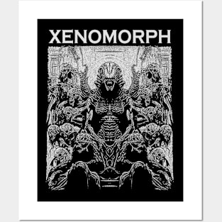 Extraterrestrial Creature - The Xenomorph Posters and Art